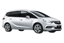 Minibus Hire Harlow - Vauxhall Zafira 7-Seater - Minibus hire Harlow